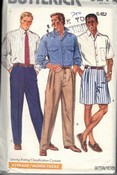 Butterick 3217 Men's Shirt Pants Shirt Pattern UNCUT
