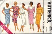Butterick 3680 Classic Slim Dress Pattern UNCUT