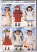 Butterick 4699 18" Doll Clothes Pattern NEW UNCUT American Girl