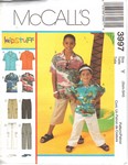 McCalls 3997 Boys Shirt Pants Pattern UNCUT