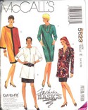 McCalls 5623 Dress Tunic Skirt Pattern UNCUT