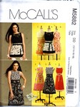 McCalls 5882 DD Modern Tunic Dress Pattern UNCUT