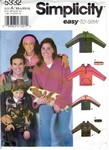 Simplicity 5332 Size A Pullover Top Pattern UNCUT
