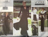 Vogue 1290 Jacket Coat, Dress, Pants Pattern UNCUT