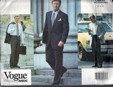 Vogue 2736 Men's Suit Pattern XL UNCUT