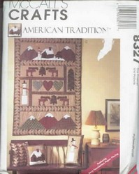 McCalls 8327 Quilted Accessories Pattern UNCUT